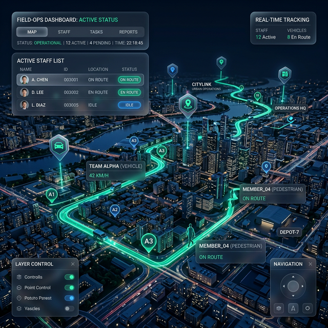 Real-time GPS Intelligence